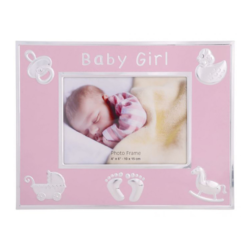 Photo Frame - Baby Girl 6x4 by Gibson Gifts, Baby Gift 39863