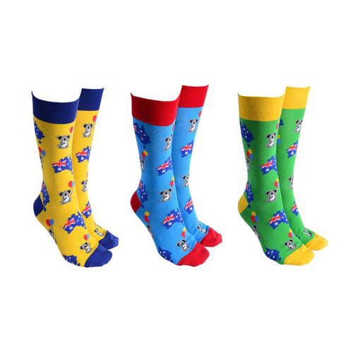 Sock Society Novelty Socks Unisex One Size Koala Balloon (1 Pair) 52522
