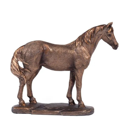 Gibson Gifts Figurine - Bronze Standing Horse 53163