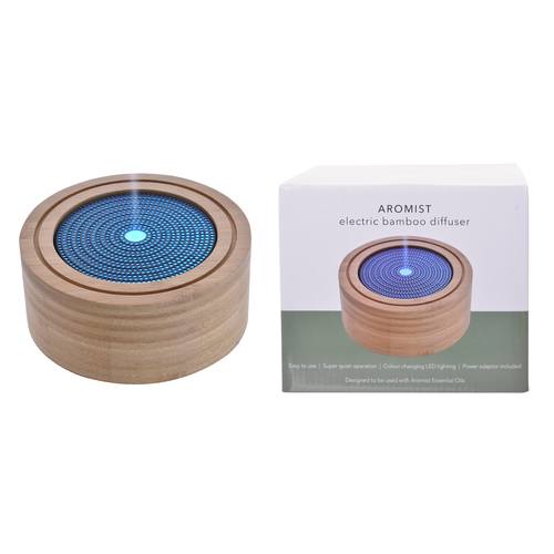 Aromist Electric Bamboo Air Diffuser, Gibson Gifts 53589