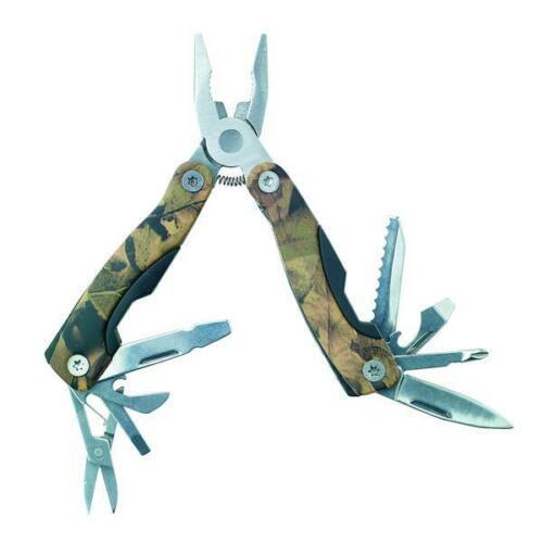 Caribee Multi Tool with 11 Functions 1404- Camping Gear- knife, scissors, screw driver 1404