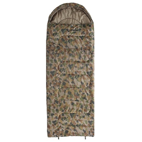 Caribee Sleeping Bag 5C Back Country Jumbo Auscam, EJF 5426