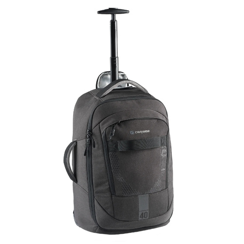 Caribee Wheel Aboard Backpack 40L Adventure Hybrid Black, 6910