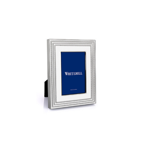 Whitehill Studio Photo Frame 4x6 Silver Plated Love Link, Whitehill WP4136