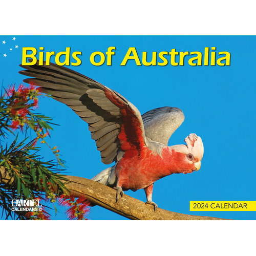 2024 Calendar Birds Of Australia Prestige Wall by Bartel CA407