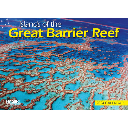 2024 Calendar Islands of the Great Barrier Reef Prestige Wall by Bartel CA411