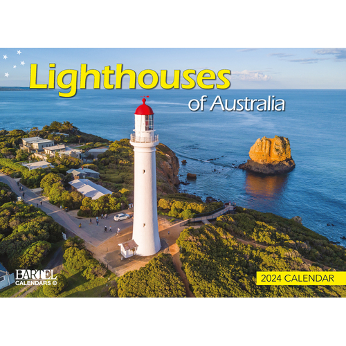 2024 Calendar Lighthouses Of Australia Prestige Wall by Bartel CA414