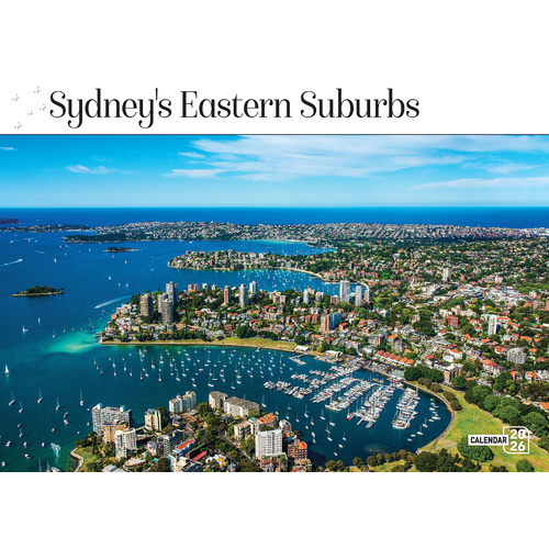 2026 Calendar Prestige Sydney's Eastern Suburbs 16-Month Horizontal Wall, Bartel CA620