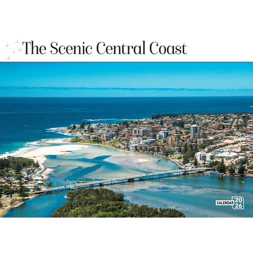 2026 Calendar Prestige The Scenic Central Coast 16-Month Horizontal Wall, Bartel CA624
