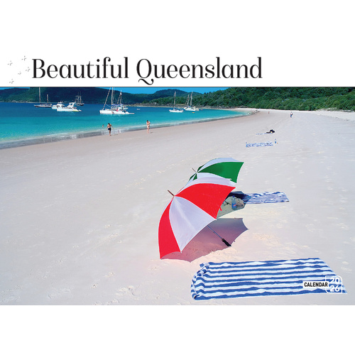 2026 Calendar Prestige Beautiful Queensland 16-Month Horizontal Wall, Bartel CA638