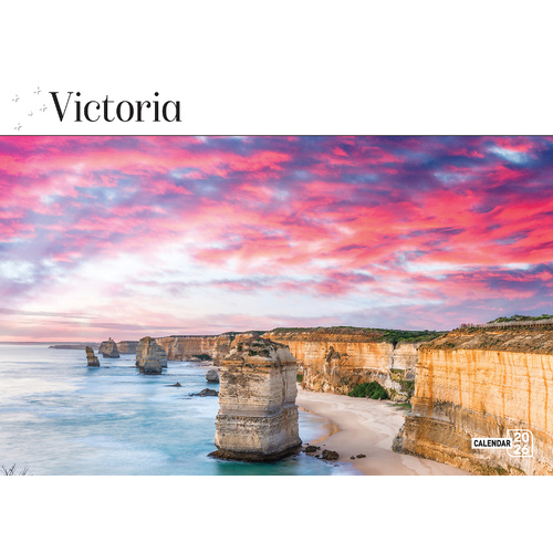 2026 Calendar Prestige Victoria 16-Month Horizontal Wall, Bartel CA640
