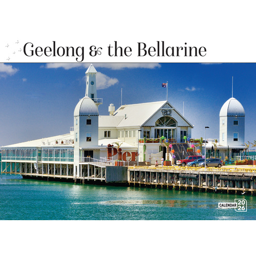 2026 Calendar Prestige Geelong & The Bellarine 16-Month Horizontal Wall, Bartel CA641