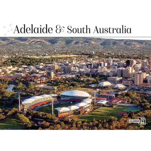 2026 Calendar Prestige Adelaide & South Australia 16-Month Horizontal Wall, Bartel CA645