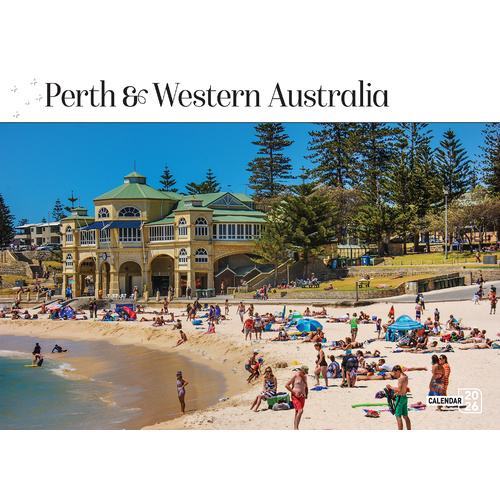 2026 Calendar Prestige Perth & Western Australia 16-Month Horizontal Wall, Bartel CA647
