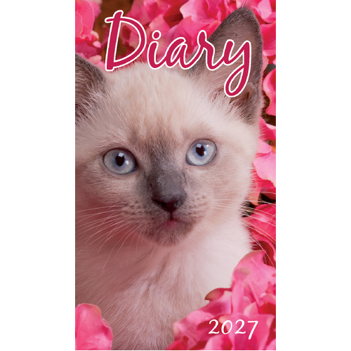 2027 Planner Bartel Calendars Pocket Month to View Cats, DI701