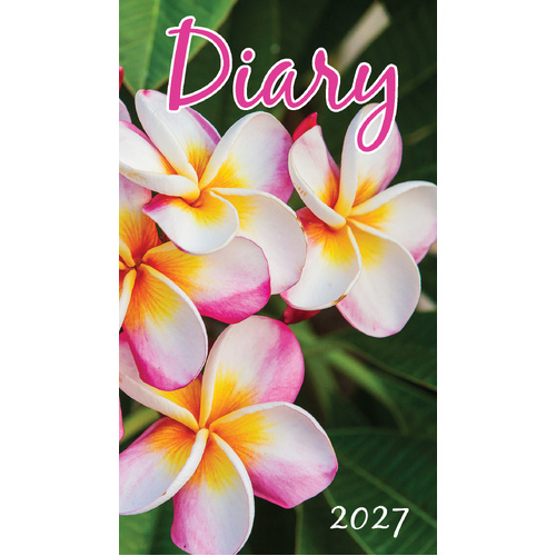 2027 Planner Bartel Calendars Pocket Month to View Flowers, DI701