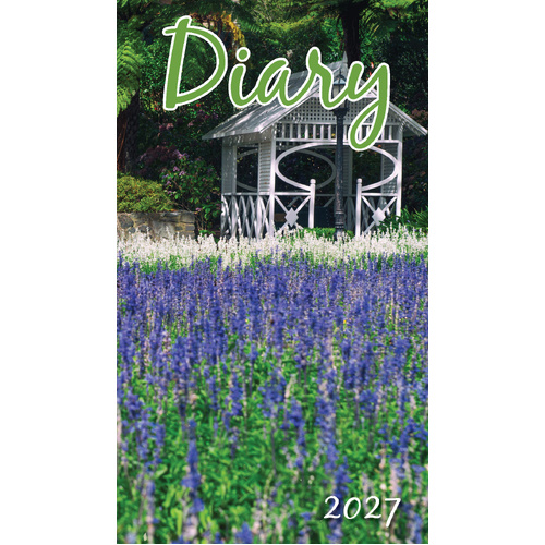 2027 Planner Bartel Calendars Pocket Month to View Gazebo, DI701