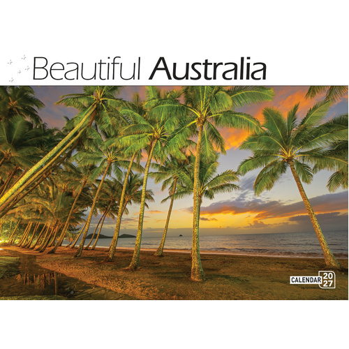 2027 Calendar Bartel Prestige Beautiful Australia Horizontal Wall, CA701