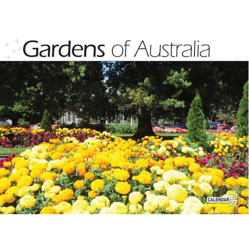 2027 Calendar Bartel Prestige Gardens of Australia Horizontal Wall, CA712
