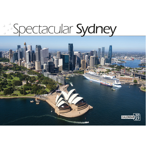 2027 Calendar Bartel Prestige Spectacular Sydney Horizontal Wall, CA718