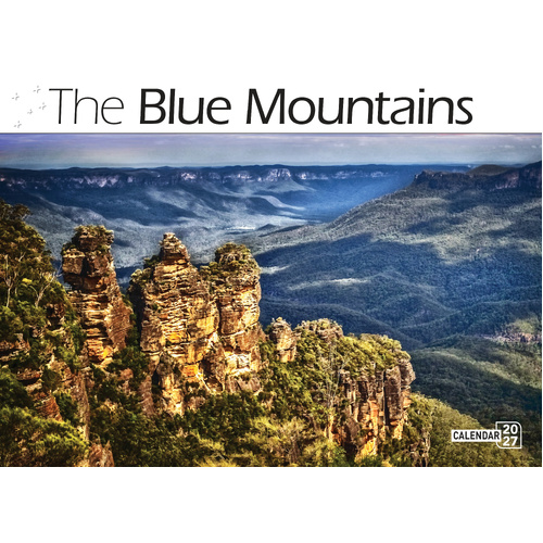 2027 Calendar Bartel Prestige The Blue Mountains Horizontal Wall, CA723