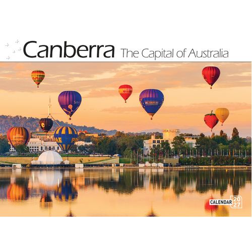 2027 Calendar Bartel Prestige Canberra Horizontal Wall, CA726