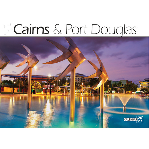 2027 Calendar Bartel Prestige Cairns & Port Douglas Horizontal Wall, CA737