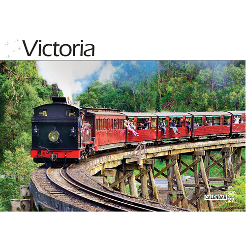 2027 Calendar Bartel Prestige Victoria Horizontal Wall, CA740