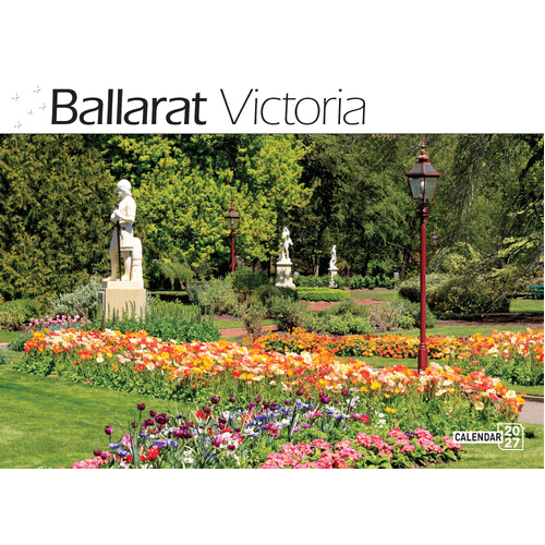 2027 Calendar Bartel Prestige Ballarat Victoria Horizontal Wall, CA743
