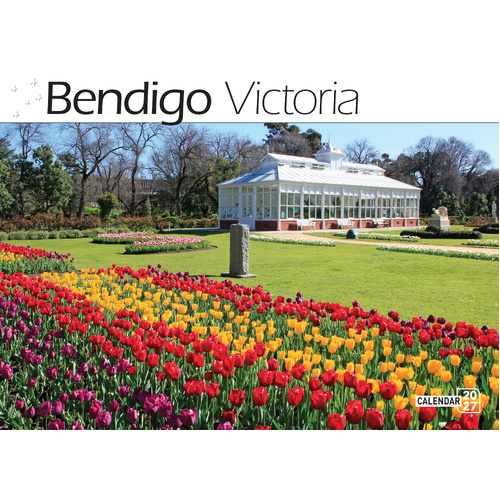 2027 Calendar Bartel Prestige Bendigo Victoria Horizontal Wall, CA744