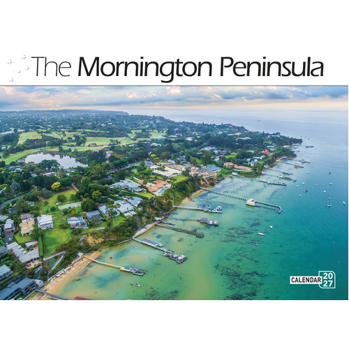2027 Calendar Bartel Prestige The Mornington Peninsula Horizontal Wall, CA758