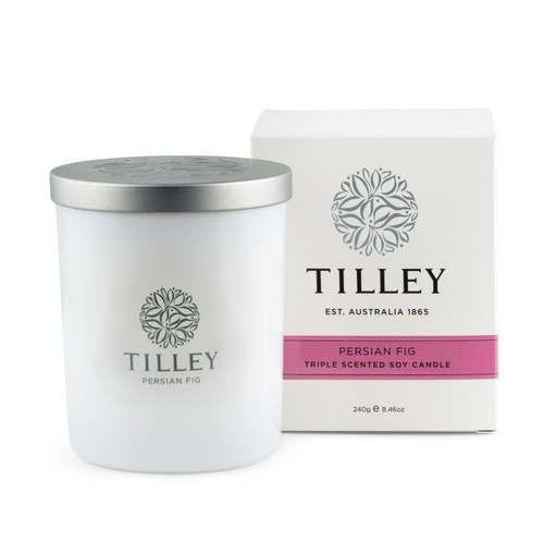 Tilley Triple Scented Soy Candle 240 g - Persian Fig FG0708