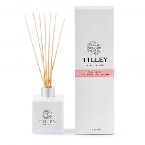 Tilley Triple Scented Reed Diffuser 150 mL - Pink Lychee FG0755