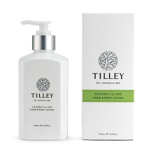 Tilley Hand & Body Lotion 400 mL - Coconut & Lime FG0627