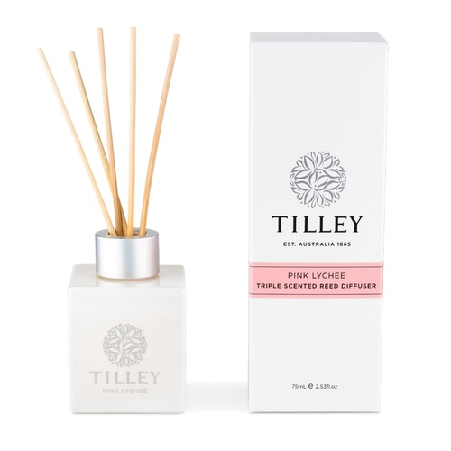 Tilley Triple Scented Reed Diffuser 75 mL - Pink Lychee FG0780