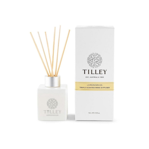 Tilley Triple Scented Reed Diffuser 75mL - Lemongrass FG0787