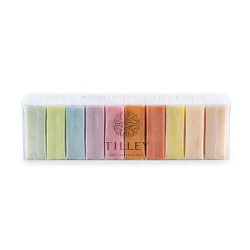Tilley Soap (10 x 50g) - Marble Rainbow Gift Pack FG0987