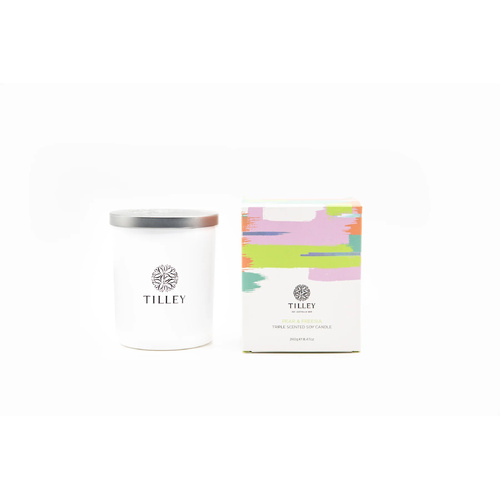 Tilley Triple Scented Soy Candle 240g - Pear & Freesia FG1865