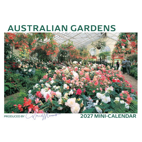 2027 Calendar David Messent Australian Gardens Mini Wall MG