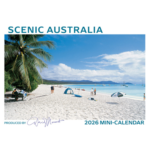 2026 Calendar David Messent Scenic Australia Mini Wall MA