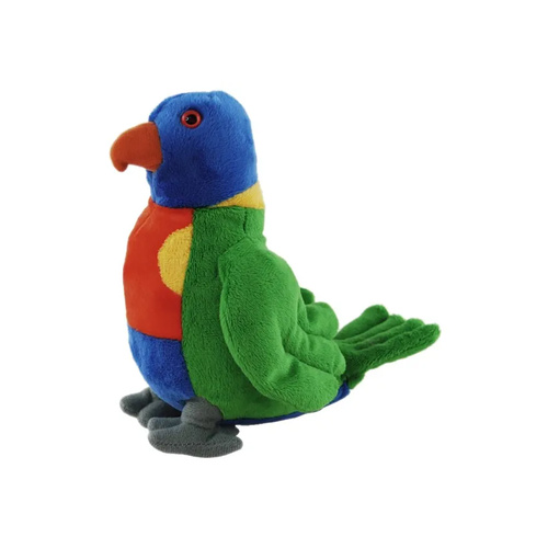 Elka Plush 18cm Lorikeet with Sound Chip, 11156-18