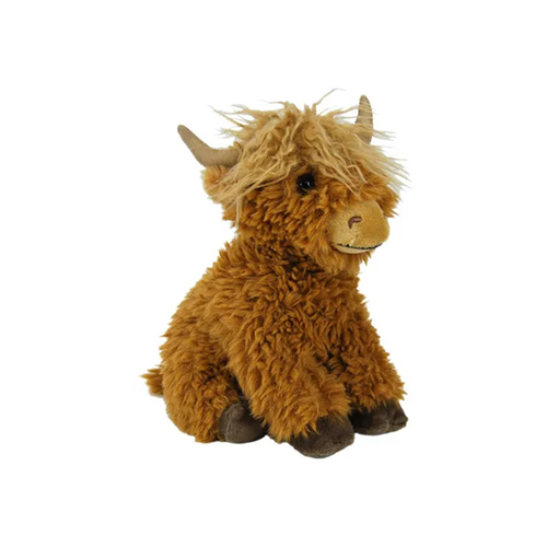 Elka Plush 20cm Highland Cow Angus, 35093-20