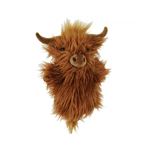 Elka Puppet Highland Cow Brown, 1212-HIG