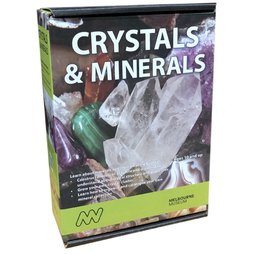 Science and Nature Melbourne Museum Crystals & Minerals Science Kit, 78101