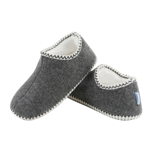 Slumbies Women's Winter Slippers Medium - CABIN BOOTIE (Grey) SLUWCB02