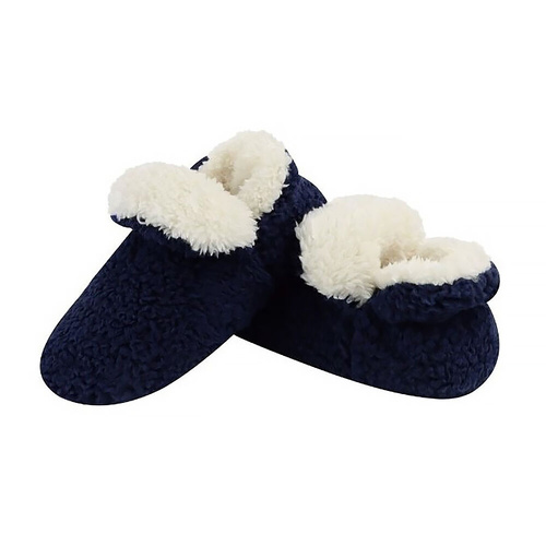 Slumbies Winter Slippers Women's Extra Large - Betti Bootie Black, SLUWBB04