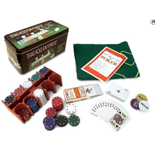Poker Game Set - Texas Hold'Em GG185