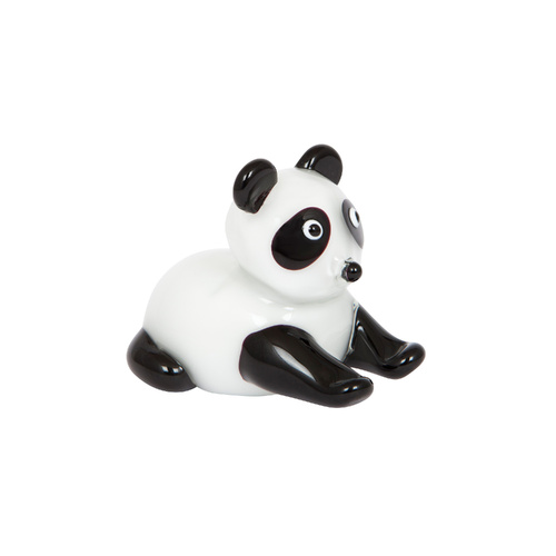 The Russell Collection Zibo Art Glass Ornament 9cm Panda Bei Bei, CCG BEIBEI