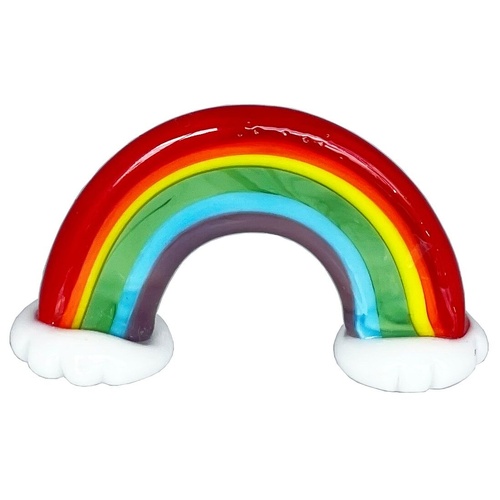 The Russell Collection Zibo Art Glass Ornament Nano Rainbow, CNG ARC