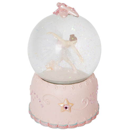 Russell Collection Music Box 16cm Musical Snow Globe, Whitehill HI CX3MAR